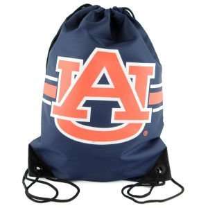 Auburn Tigers Team Stripe Drawstring Backpack NCAA  Sports 