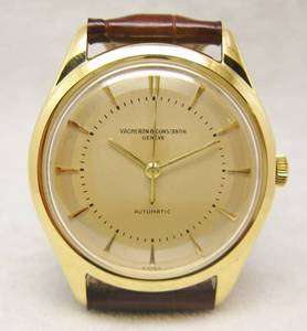 Vacheron & Constantin 18K Gold Mens Auto Matic Watch  
