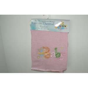  Cotton Thermal Baby Infant Blanket 