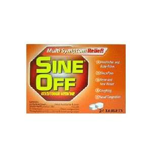 New Sine Off Cough And Cold Medicine, MultiSymptom Relief Tablets   24 