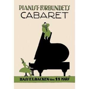 Exclusive By Buyenlarge Pianist Forbundiets Cabaret 20x30 poster 