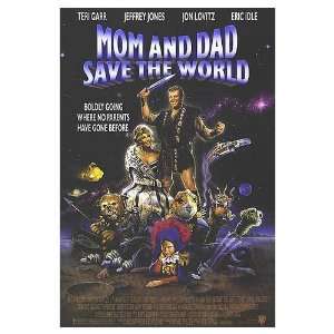  Mom And Dad Save The World Original Movie Poster, 27 x 40 