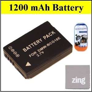 Panasonic Lumix DMC ZS15 Digital Camera Battery   DMW BCG10 Battery 