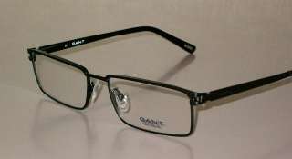 GANT G CORSANO New SHINY BLACK Designer MEN Authentic Optical Eyeglass 