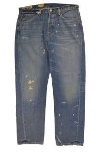 Polo Ralph Lauren Classic Fit Cortlandt 300 Distressed Denim Jeans 