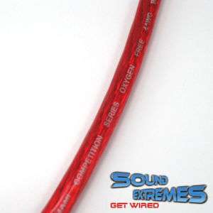 AWG Gauge Red Tsunami OFC Power Wire Cable Per Foot  