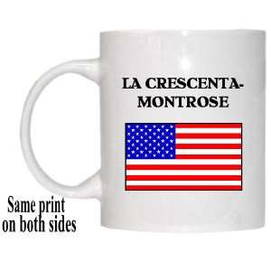  US Flag   La Crescenta Montrose, California (CA) Mug 