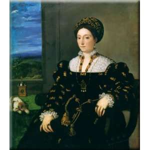  Portrait of Eleonora Gonzaga della Rovere 26x30 Streched 