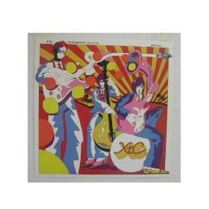 XTC poster Oranges & and Lemons 2 sided 