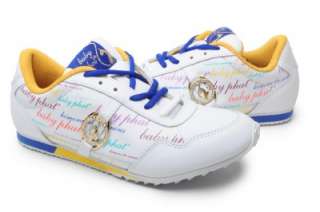 Baby Phat Womens Shoes BP RUNNER SCRIP CLEAR WHT/Multi  