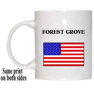  US Flag   Forest Grove, Oregon (OR) Mug 