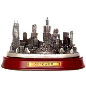  Chicago Pewter Monument 6, Chicago Souvenirs, Chicago 