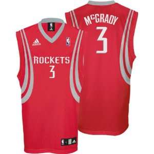 Tracy McGrady Red adidas NBA #3 Replica Houston Rockets Kids 4 7 