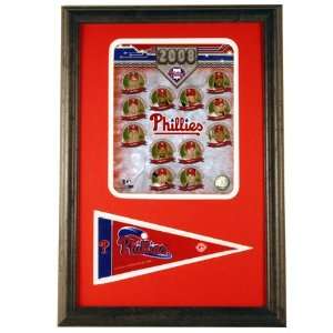  2008 Philadelphia Phillies Photograph with Team Pennant in 