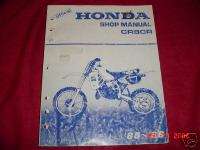 1985 1986 Honda CR80 Shop Repair Service Manual CR 80 R  