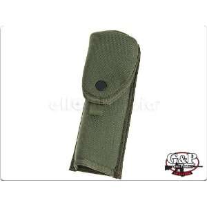  G&P Large Tactical Flashlight Pouch (Olive Drab) Sports 