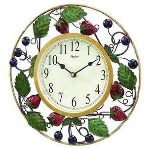  Kirch & Co Plasma Cut Grape / Pear Wall Clock