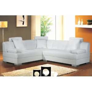  European Design Sectional Sofa   White