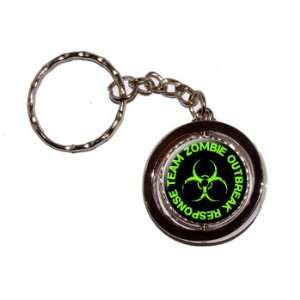 Zombie Outbreak Resonse Team Green   New Keychain Ring