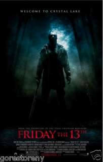 FRIDAY THE 13TH Remake Movie Poster Horror Jason   