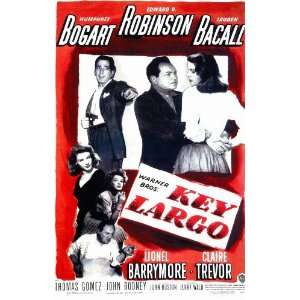  Key Largo Movie Poster (11 x 17 Inches   28cm x 44cm 