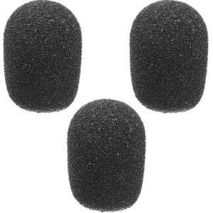  Pearstone Foam Windscreens for 1/4 Diameter Microphones 