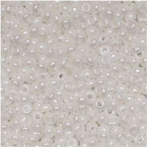  Czech Seed Beads 11/0 Chalk White Luster (45 Grams) Arts 