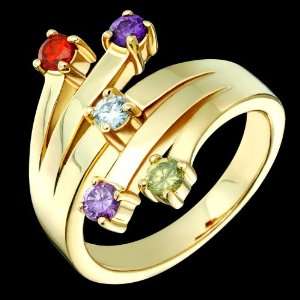 Lhamo  Elegant Gold Family Ring   Custom Made to your specifications