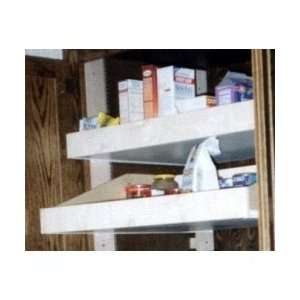  Cabinet Organizer   Roll Out Shelf Hi Back (Maple) (3 6h 