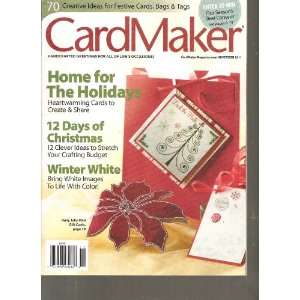  Card Maker Magazine (Home for the Holidays, November 2011 