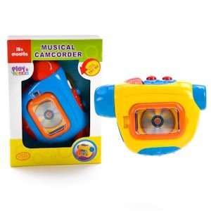   camera musical camcorder for ages 18 month + (cute) 