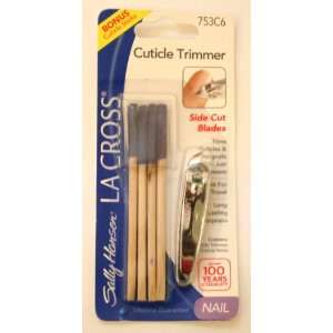  LA CROSS Cuticle Trimmer w/ Cuticle Sticks 753C6 Beauty