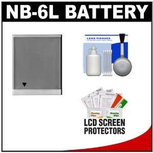  NB 6L Rechargeable Battery with Cleaning Kit for Canon PowerShot D20 