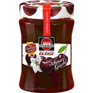 Schwartau Extra Black Cherry Preserve ( Grocery & Gourmet Food