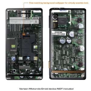  Protective Decal Skin Sticker for Verizon Motorola Droid 