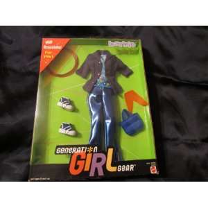  1999 Barbie Generation Girl Gear shiny pants outfit Toys 