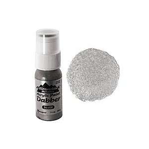   Silver Acrylic Paint Dabber 29ml Supplys Arts, Crafts & Sewing