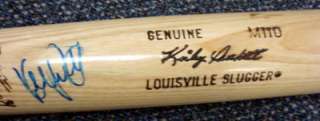 Kirby Puckett Autographed Signed Louisville Slugger Bat PSA/DNA 