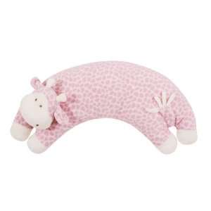  Angel Dear Curved Pillow Pink Giraffe Baby