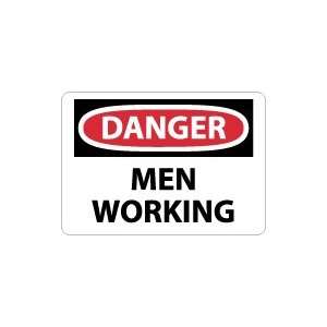  OSHA DANGER Men Working Safety Sign