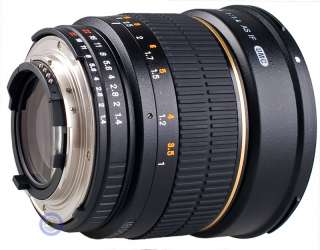 Samyang 85mm 85 AE UMC f/1.4 Portrait Lens for Nikon D40 D50 D60 D80 