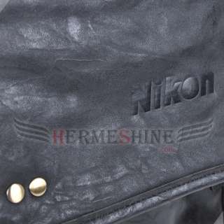   Shoulder Bag PU Leather for Nikon D90 D700 D5100 D7000 Strong  