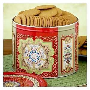 Nyakers Ginger Snaps and Cookie Tin Grocery & Gourmet Food