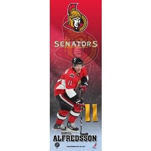 Frameworth Ottawa Senators Daniel Alfredsson 10X30 Plaque 