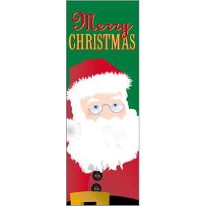  30 x 60 in. Holiday Banner Santa Claus