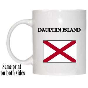  US State Flag   DAUPHIN ISLAND, Alabama (AL) Mug 