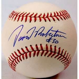 David Robertson Signed Baseball   Autographed Baseballs  