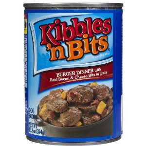  Kibbles n Bits Burger   Bacon & Cheese   24x13.2 oz Pet 