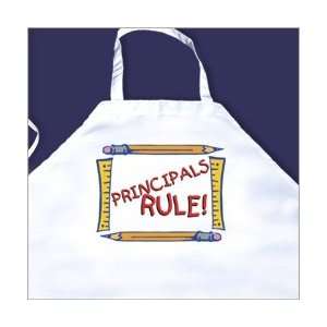  Principals Rule Printed Apron