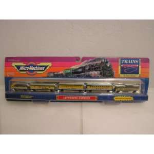  Micro Machines Lightning Express Train Set Toys & Games
